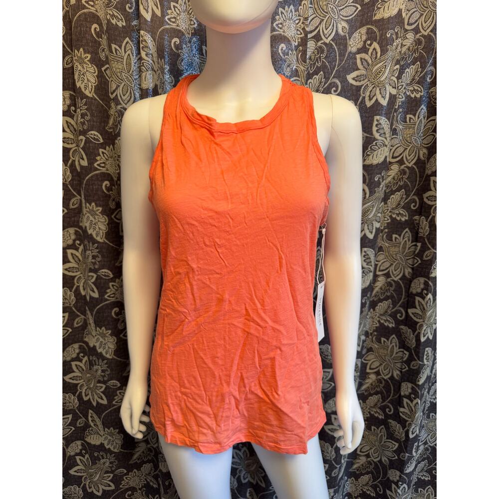 NWT Women’s Stateside Racerback Tank Top, Orange, M